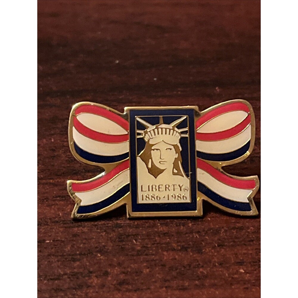 Statue Of Liberty Centennial Celebration Anniversary Lapel Hat Pin